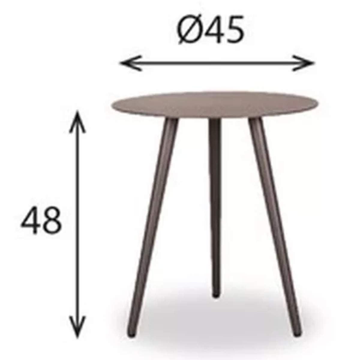 Vincent Shepherd Leo Garden Side Table -DIA 45cm