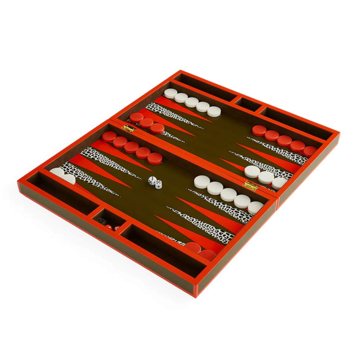 Jonathan Adler Leopard Backgammon Set