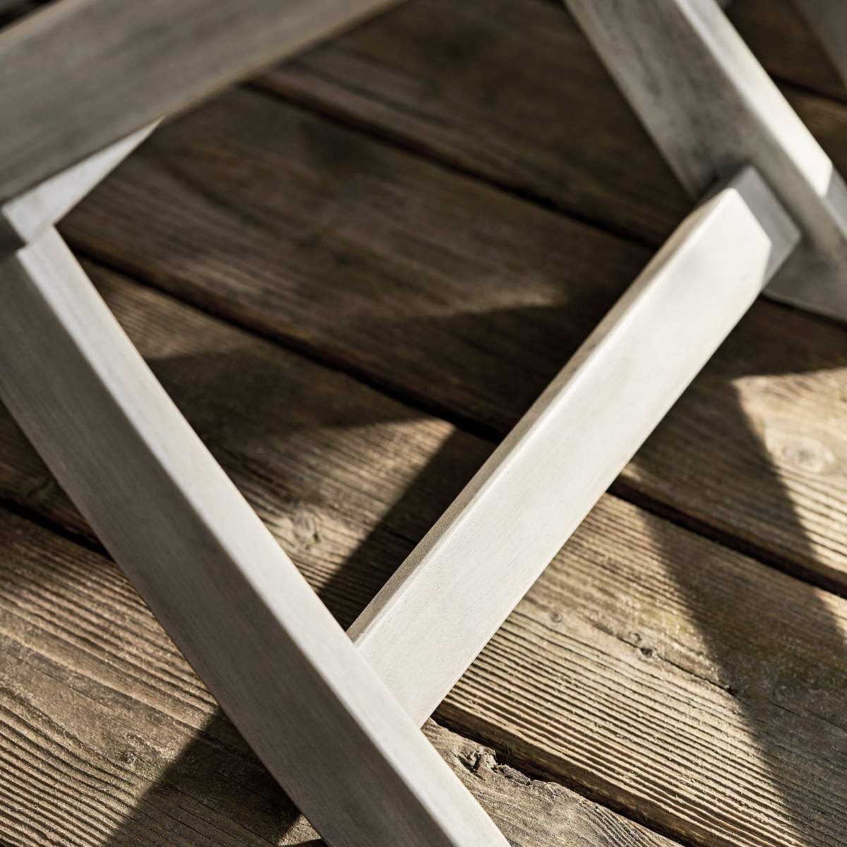 Garden Trading Letcombe Bistro Set Whitewash