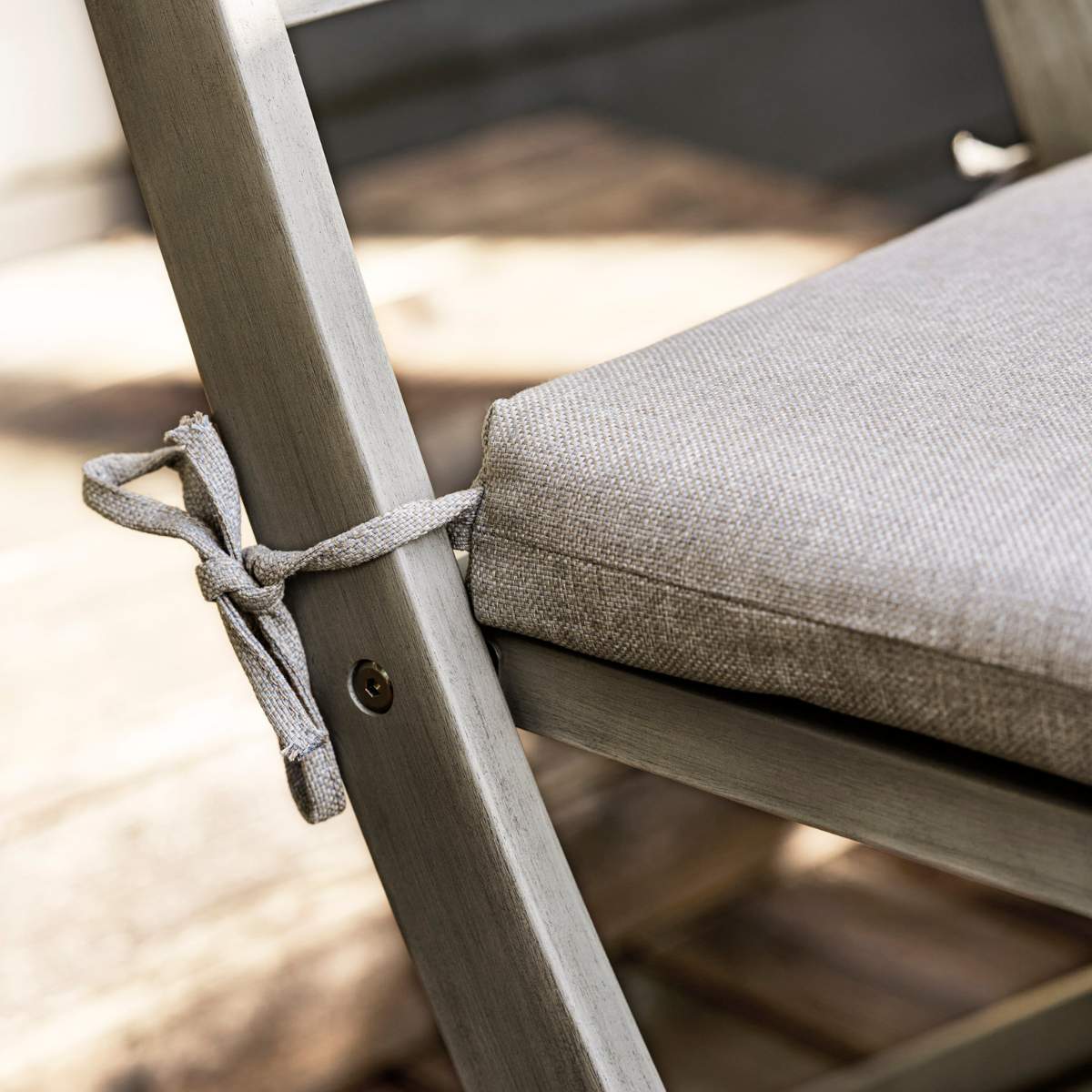Garden Trading Letcombe Bistro Set Whitewash