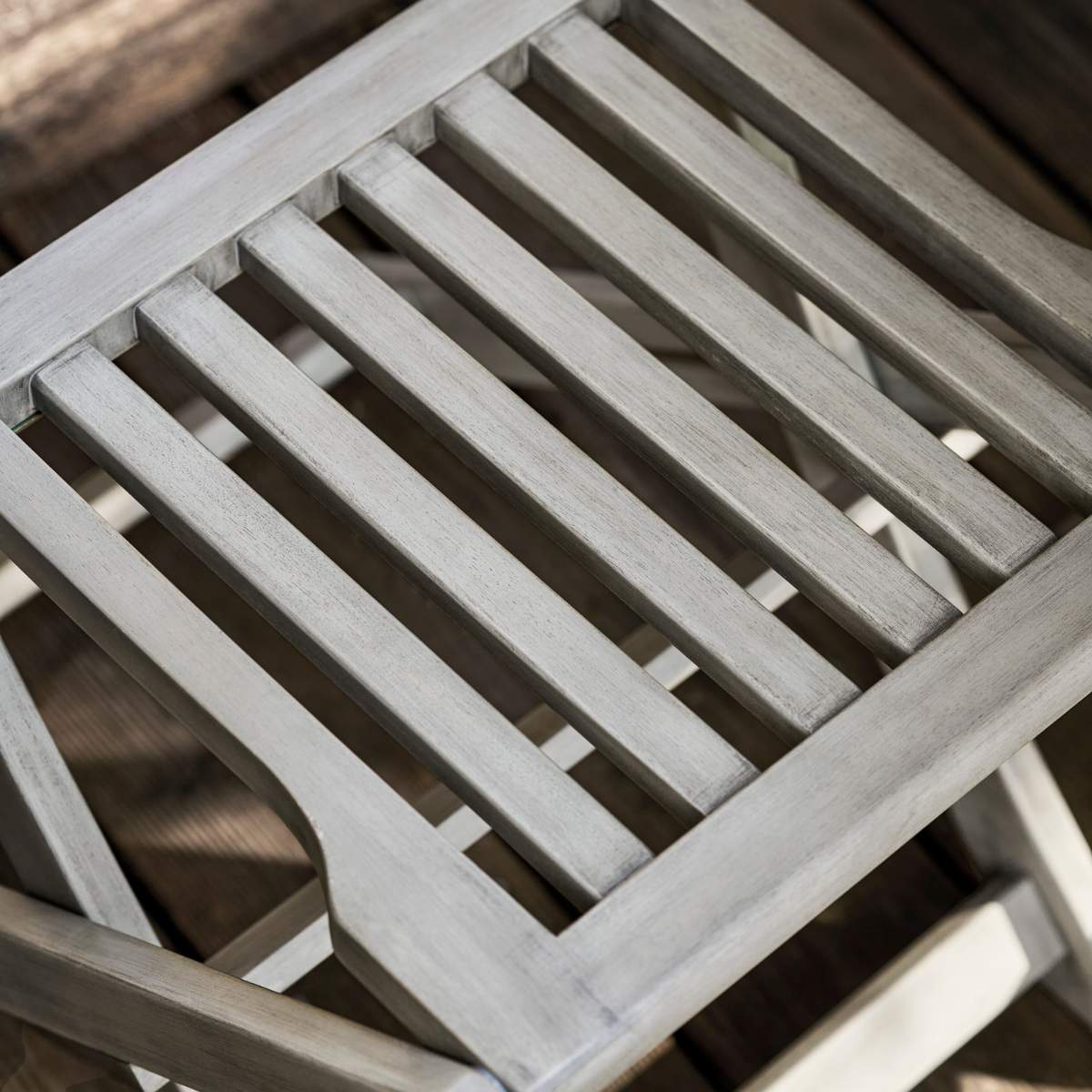 Garden Trading Letcombe Bistro Set Whitewash