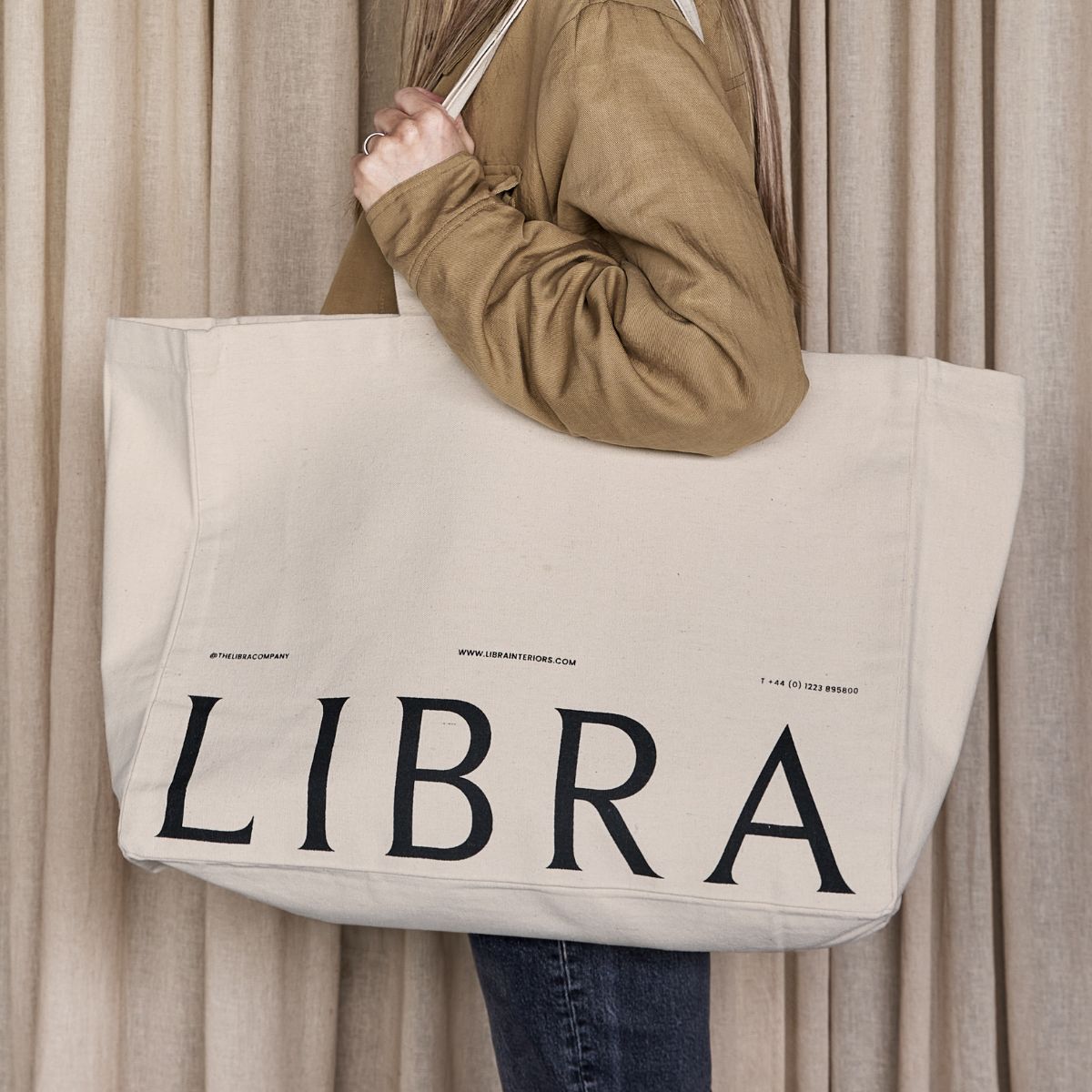 Libra Interiors Cotton Tote Bag