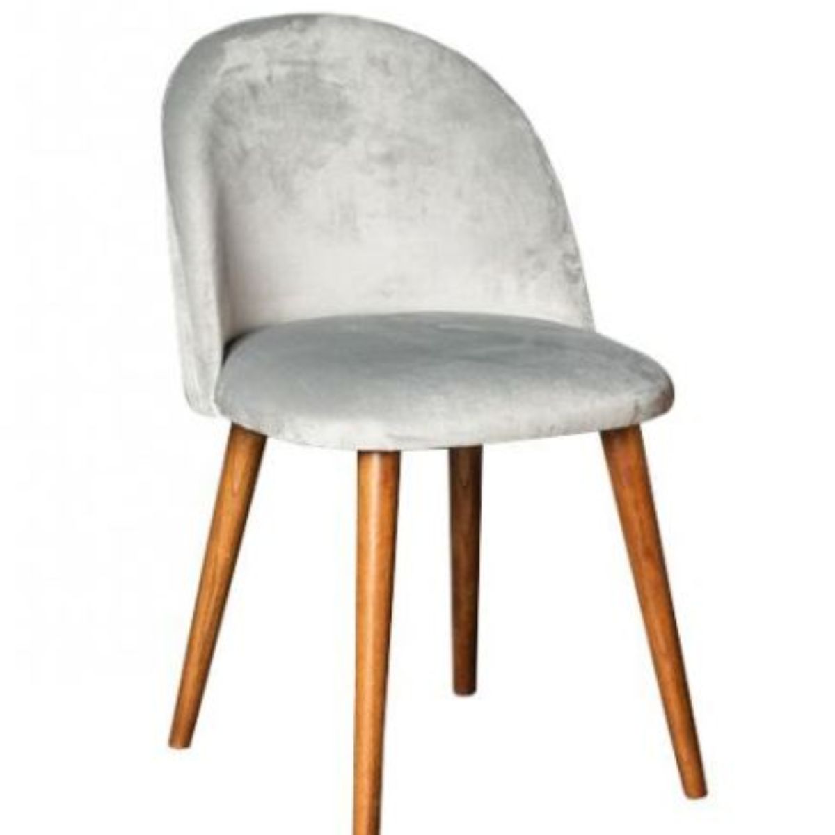 Trade Furniture Light Dakota 120cm Cube Dining Table & 4 Zena Velvet Dining Chairs (2 Colours)