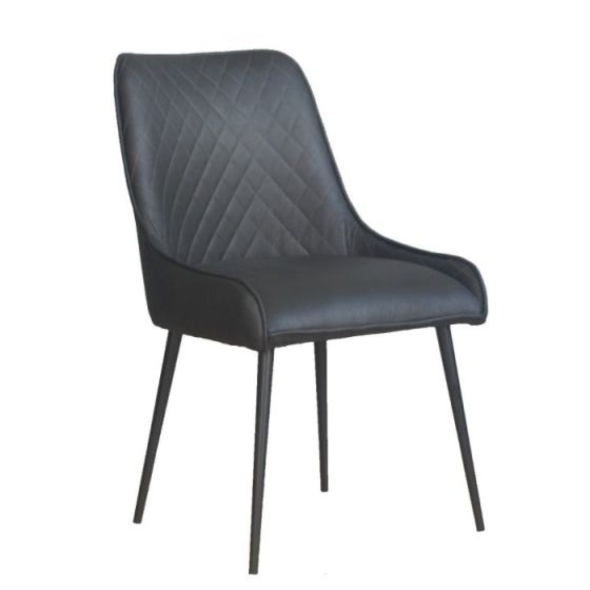 Trade Furniture Light Dakota 120cm Dining Table & 4 Henley Faux Leather Chairs (4 Colours)