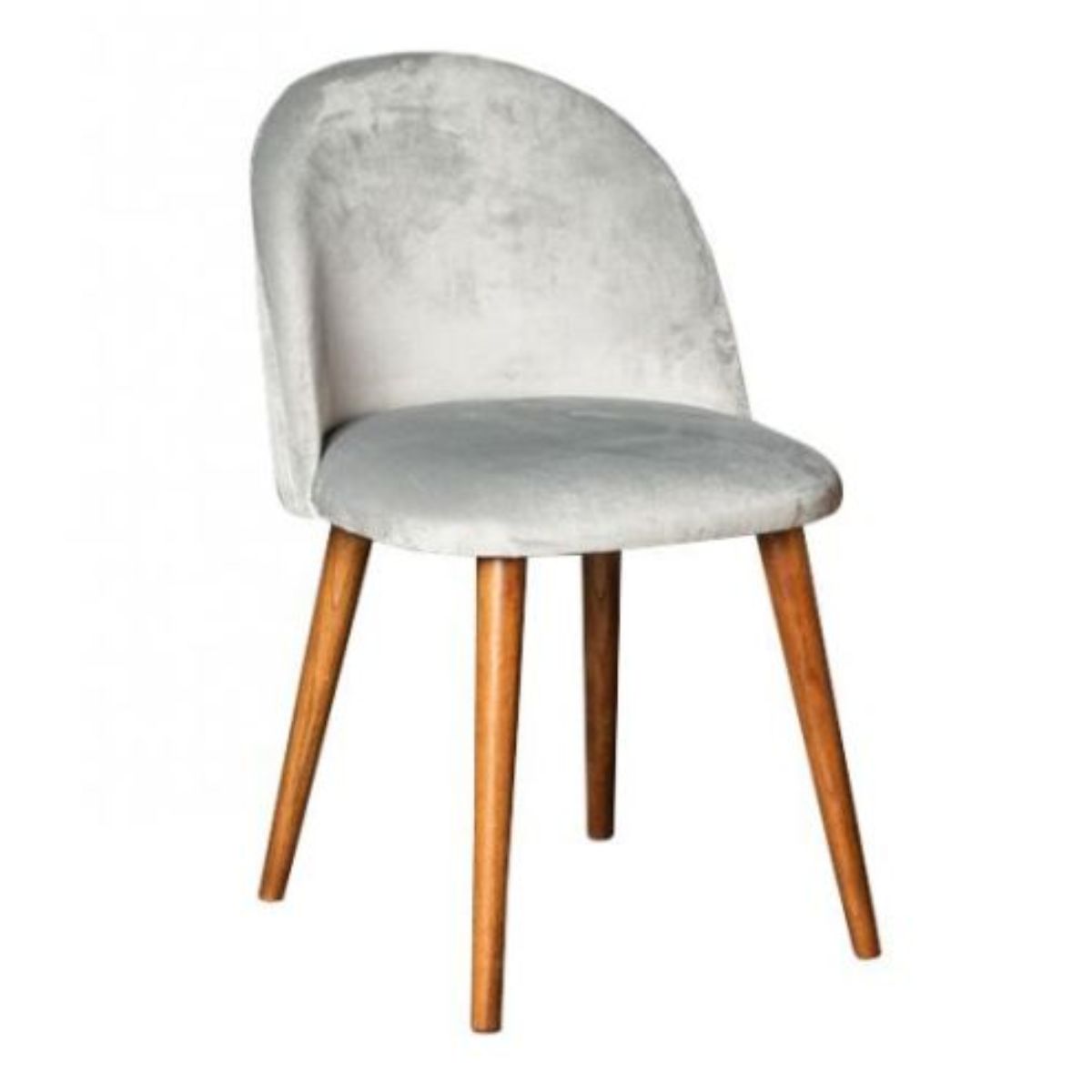 Trade Furniture Light Dakota 120cm Dining Table & 4 Zena Velvet Chairs (2 Colours)