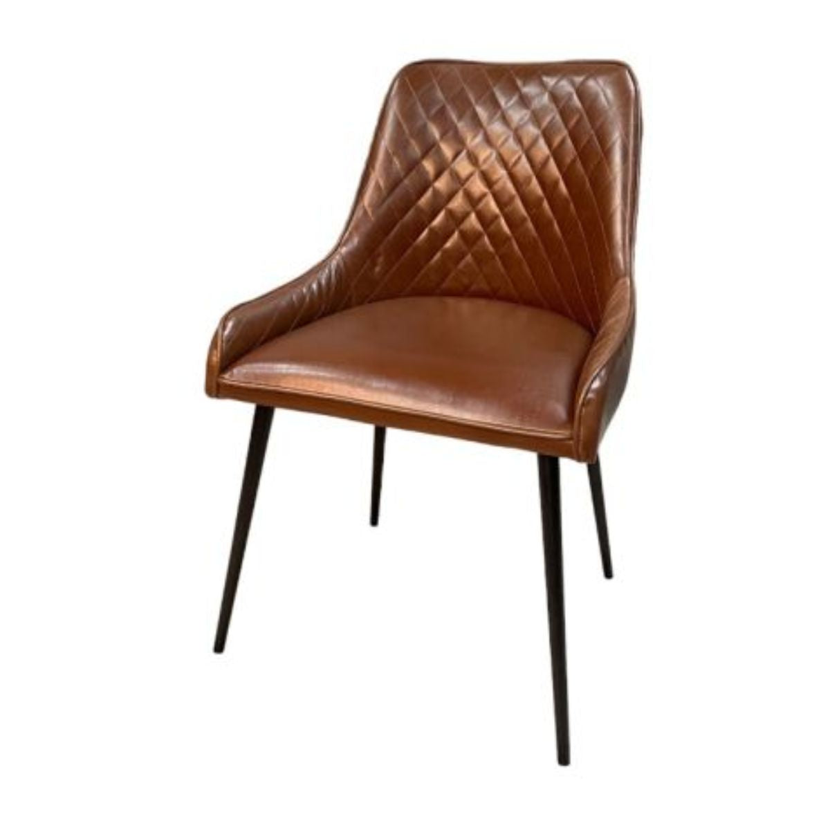 Trade Furniture Light Dakota 160cm Dining Table & 6 Henley Faux Leather Dining Chairs (4 Colours)