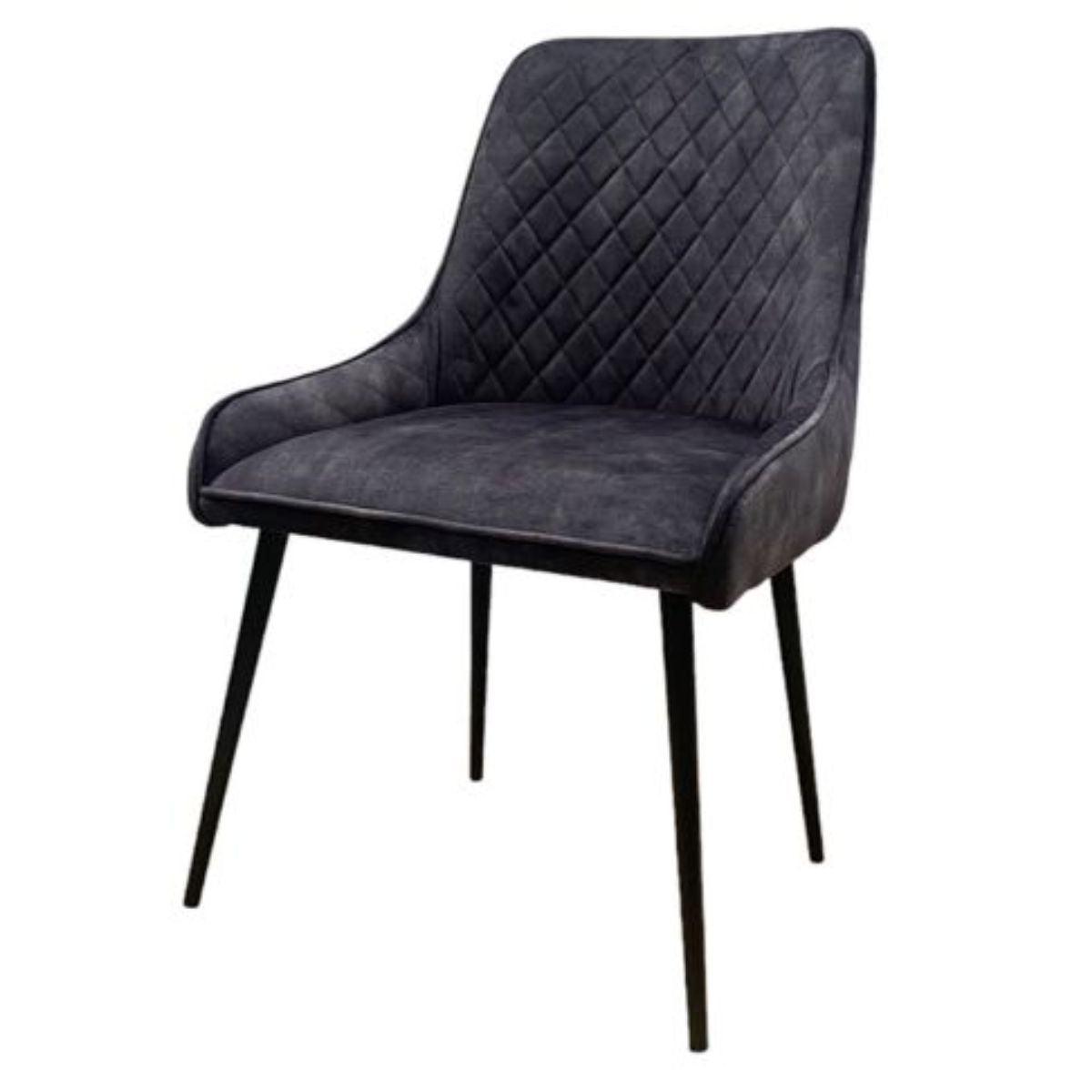 Trade Furniture Light Dakota 160cm Dining Table & 6 Henley Velvet Dining Chairs (6 Colours)