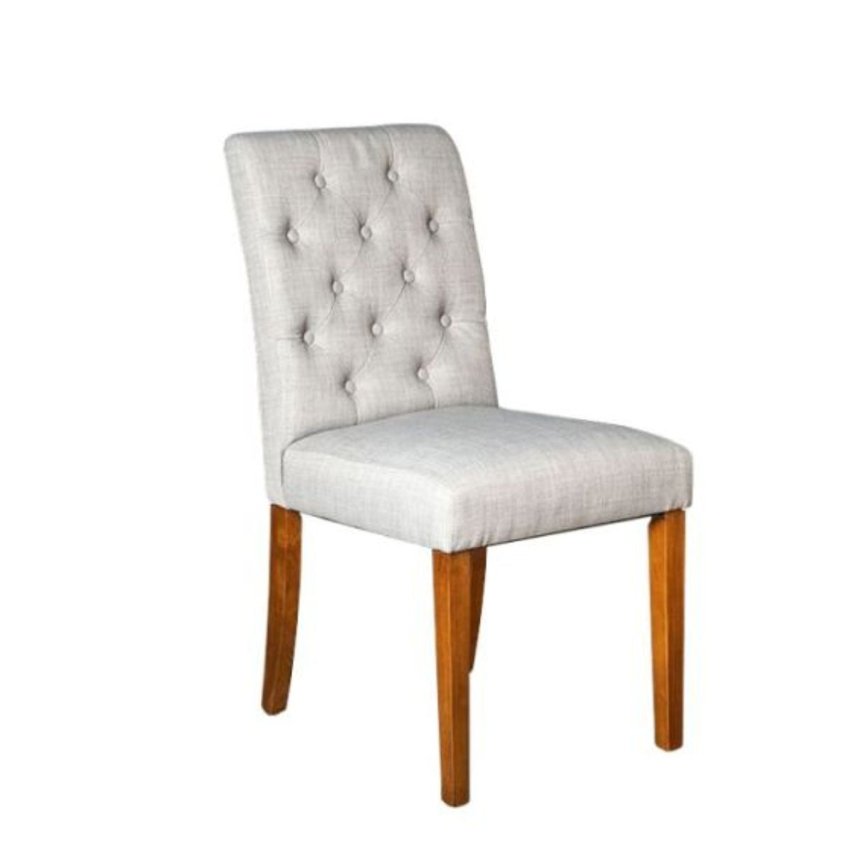 Trade Furniture Light Dakota 90cm Cube Dining Table & 4 Milan Button Dining Chairs (3 Colours)