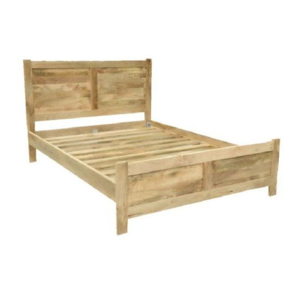 Trade Furniture Light Dakota Mango Wood Bed Frame (3 Sizes)