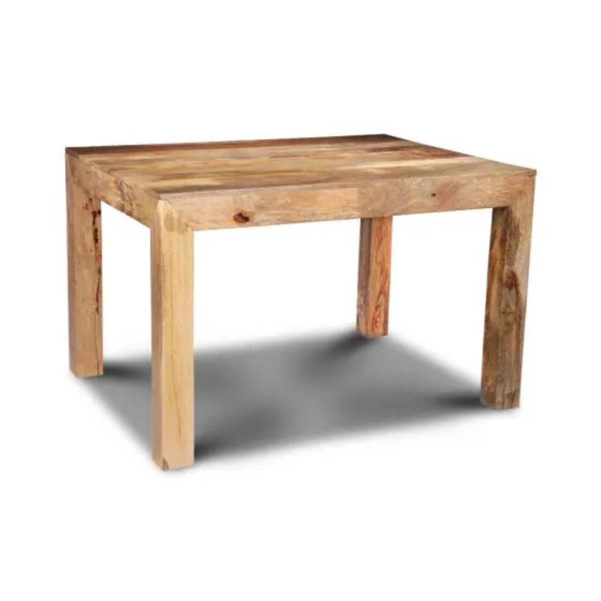 Trade Furniture Light Mango Wood 120cm Dining Table