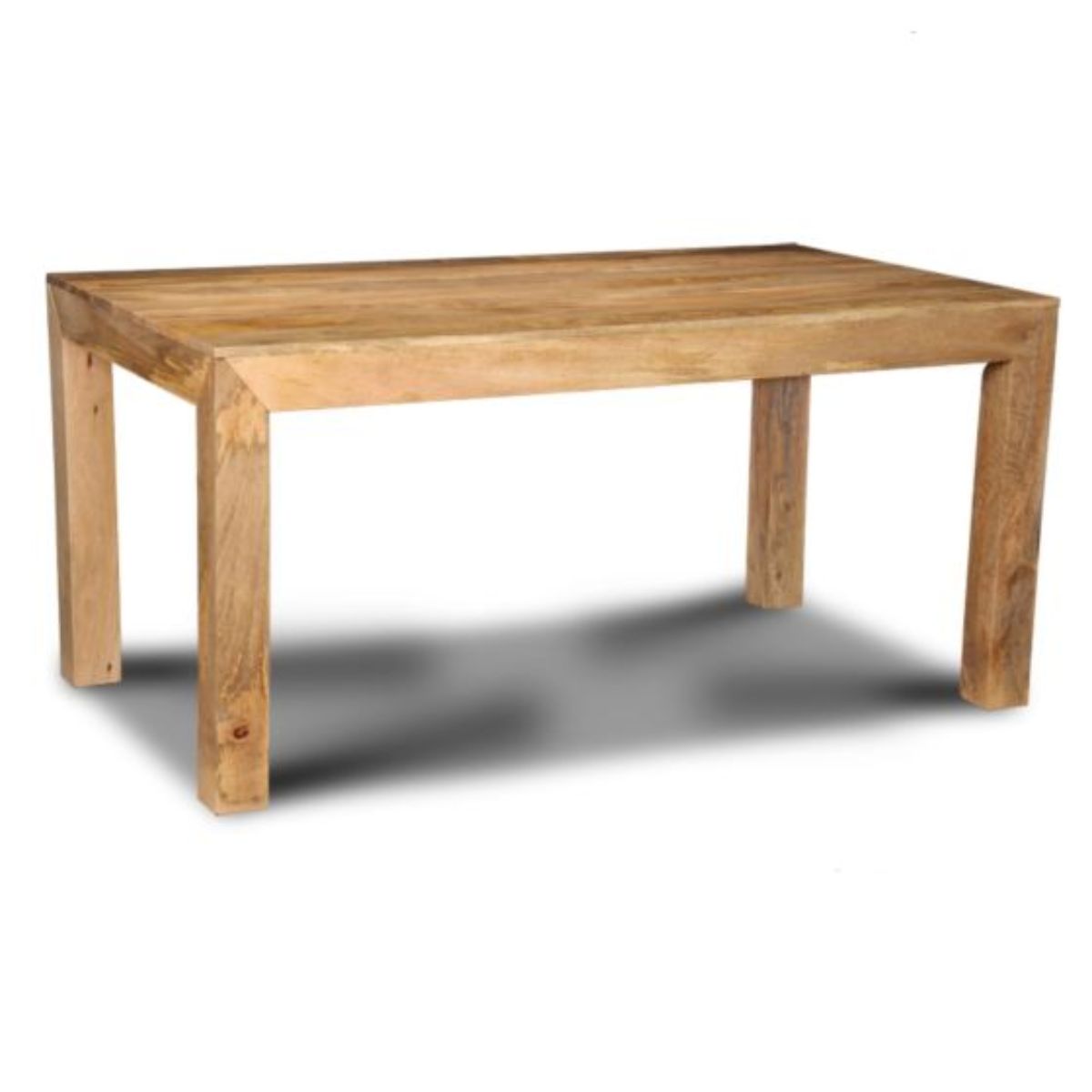 Trade Furniture Light Mango Wood 160cm Dining Table