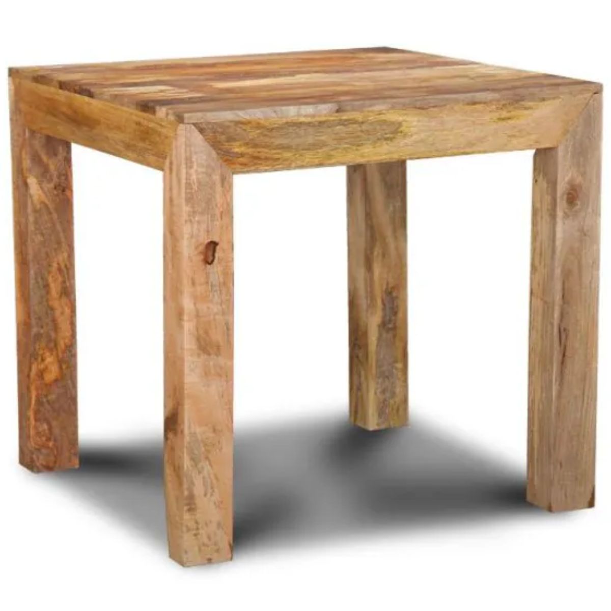 Trade Furniture Light Mango Wood 80cm Dining Table