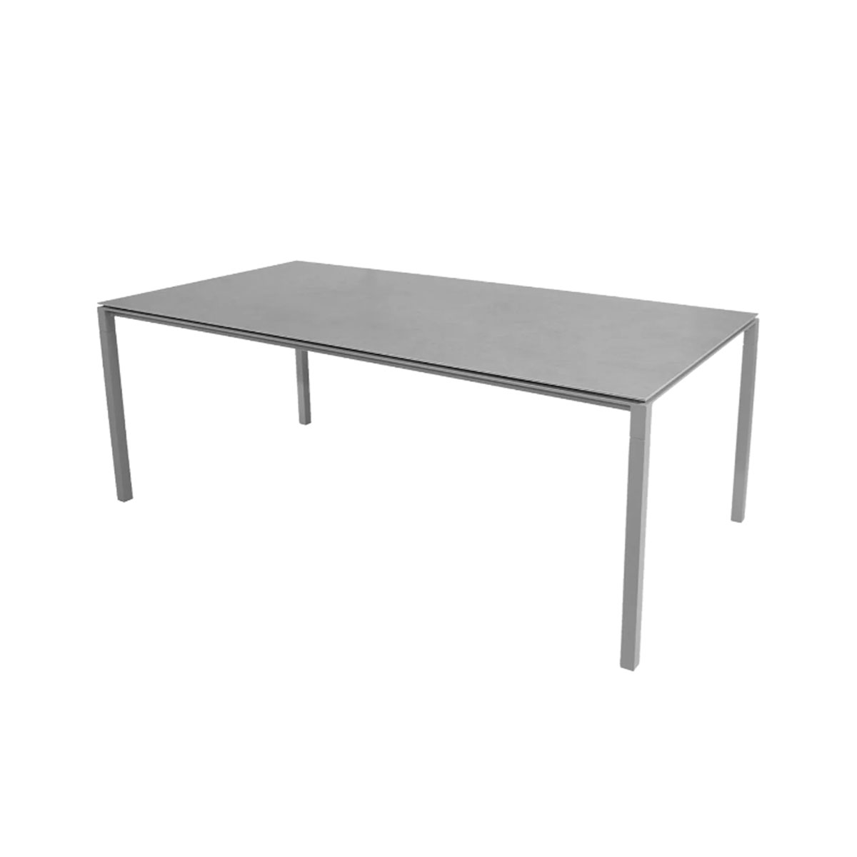 Cane-line Pure dining table, 200x100 cm