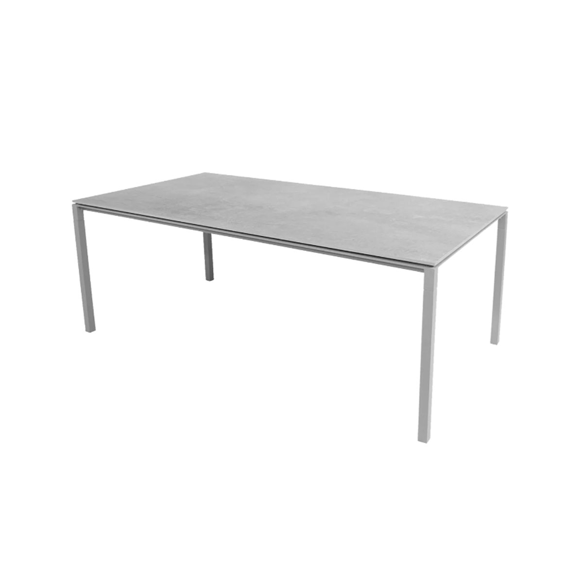 Cane-line Pure dining table, 200x100 cm