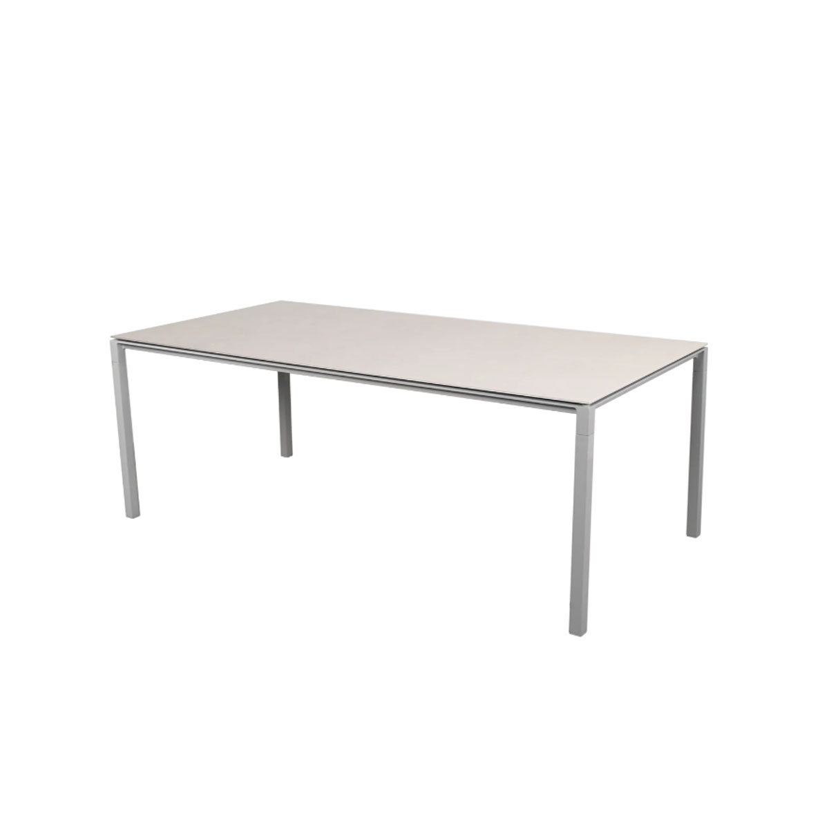 Cane-line Pure dining table, 200x100 cm