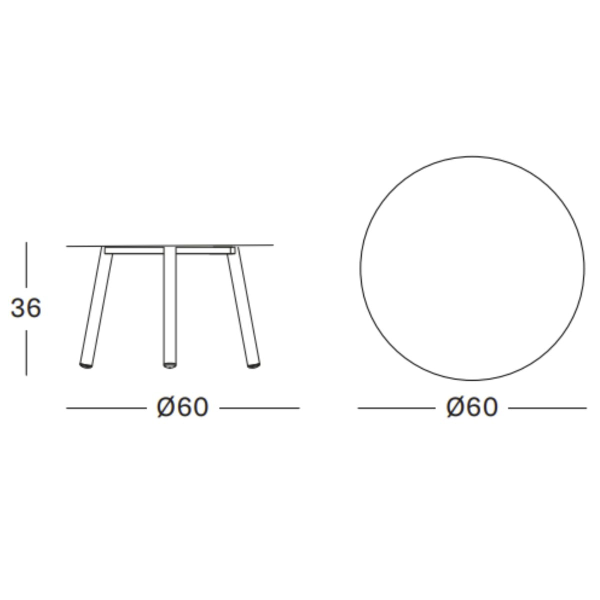 Vincent Shepherd Lilo Coffee Table | Dia: 60