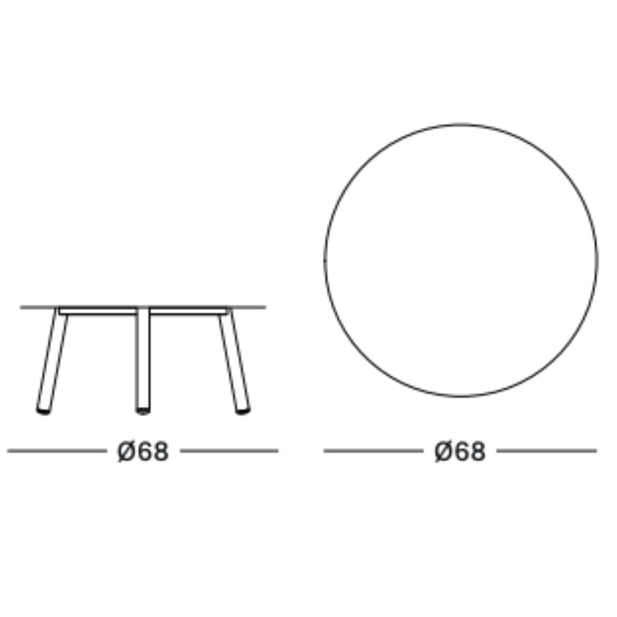 Vincent Shepherd Lilo Coffee Table | Dia: 68
