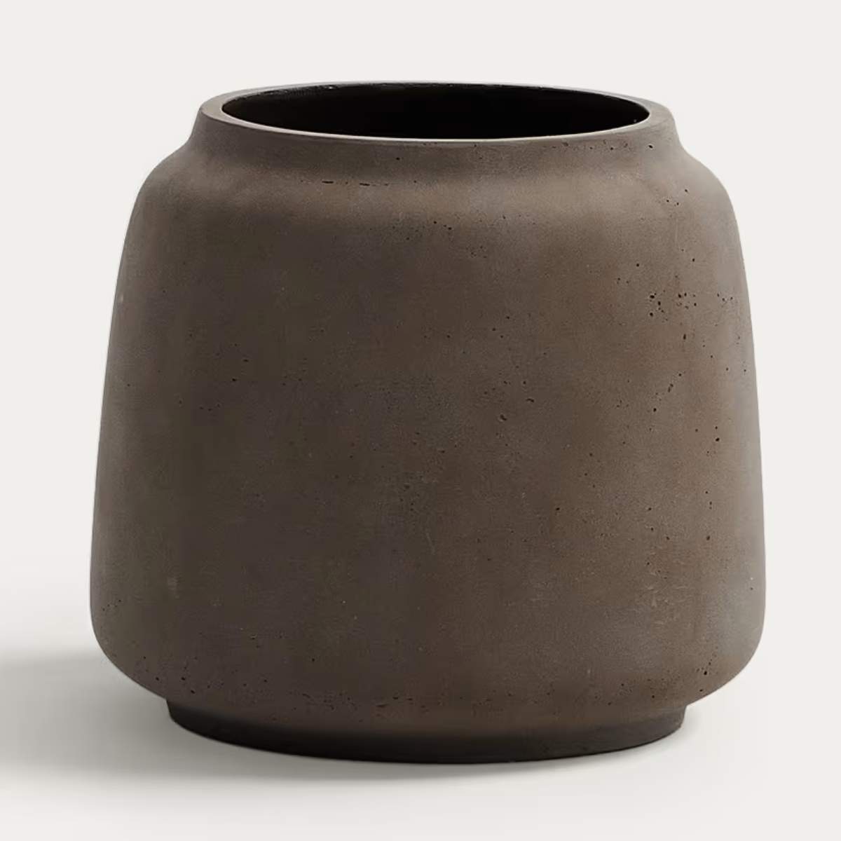 Kave Home Lira terracotta-effect planter Ø40cm