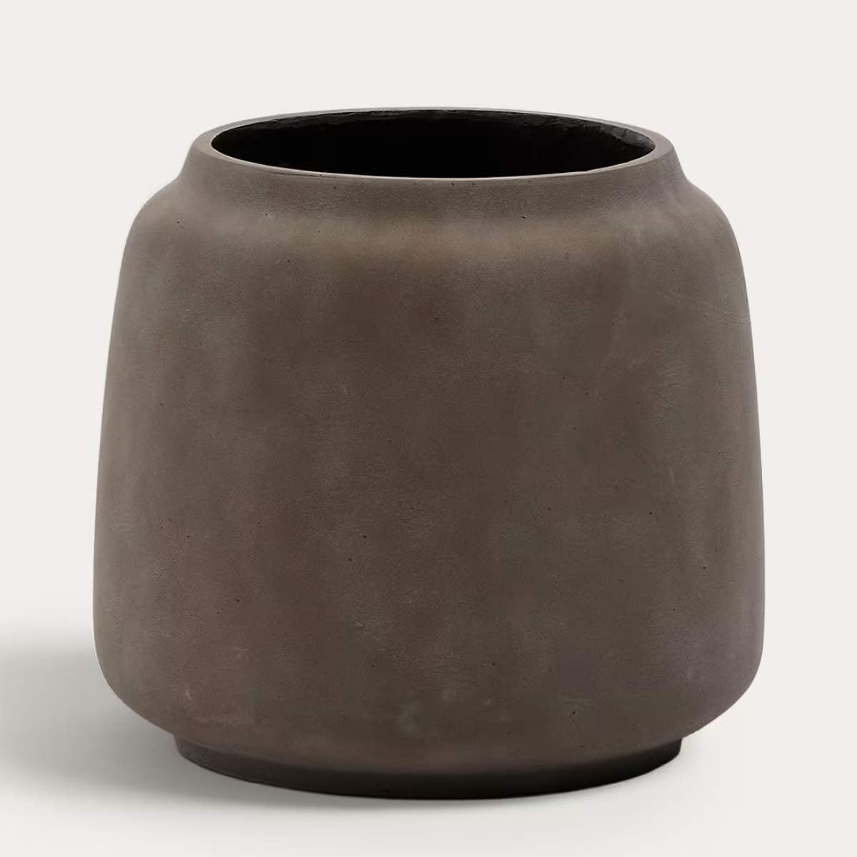 Kave Home Lira terracotta-effect planter Ø53cm