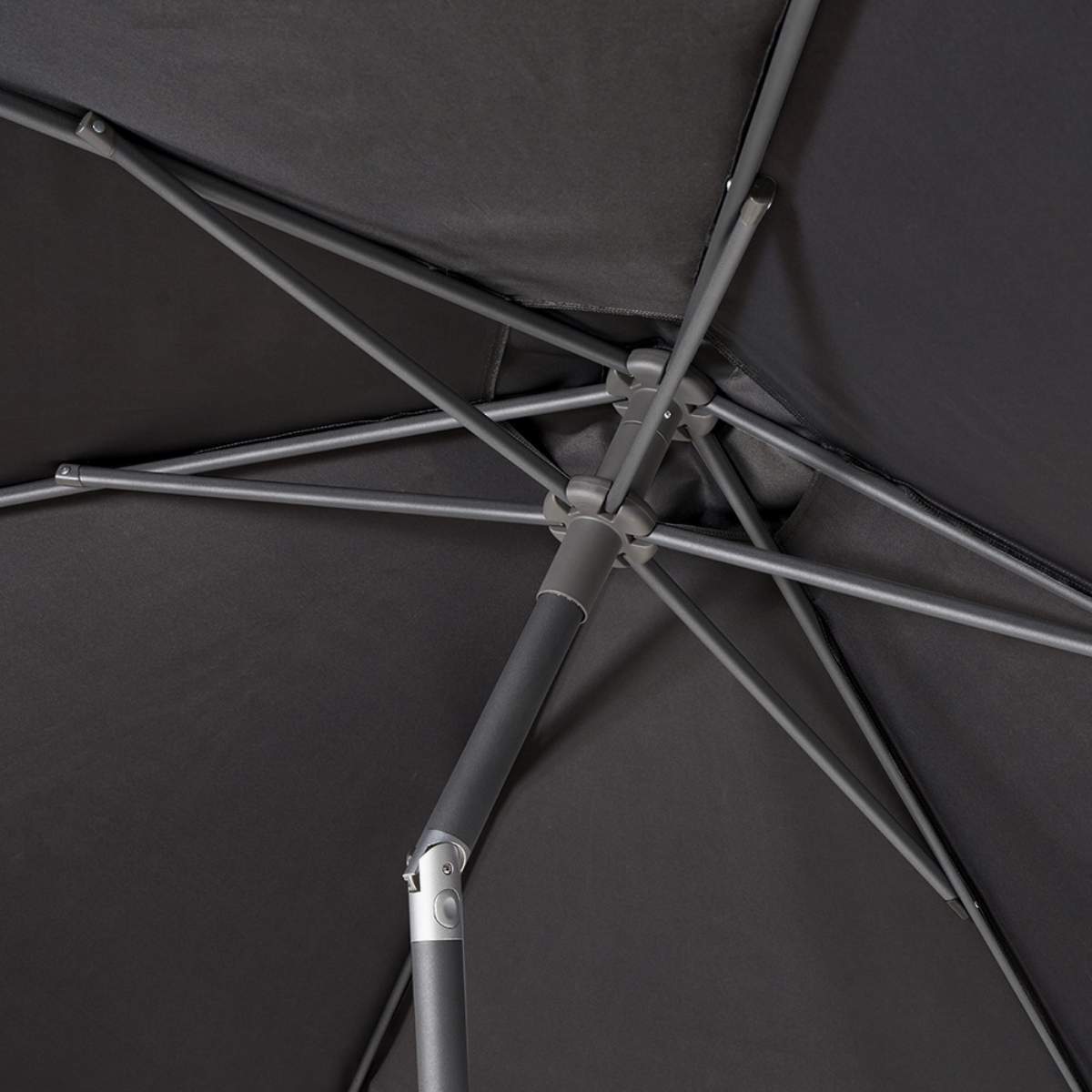 Pacific Lifestyle Lisboa 2.5m Round Anthracite Parasol