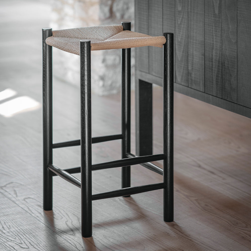 Garden Trading Longworth Bar Stool - Black