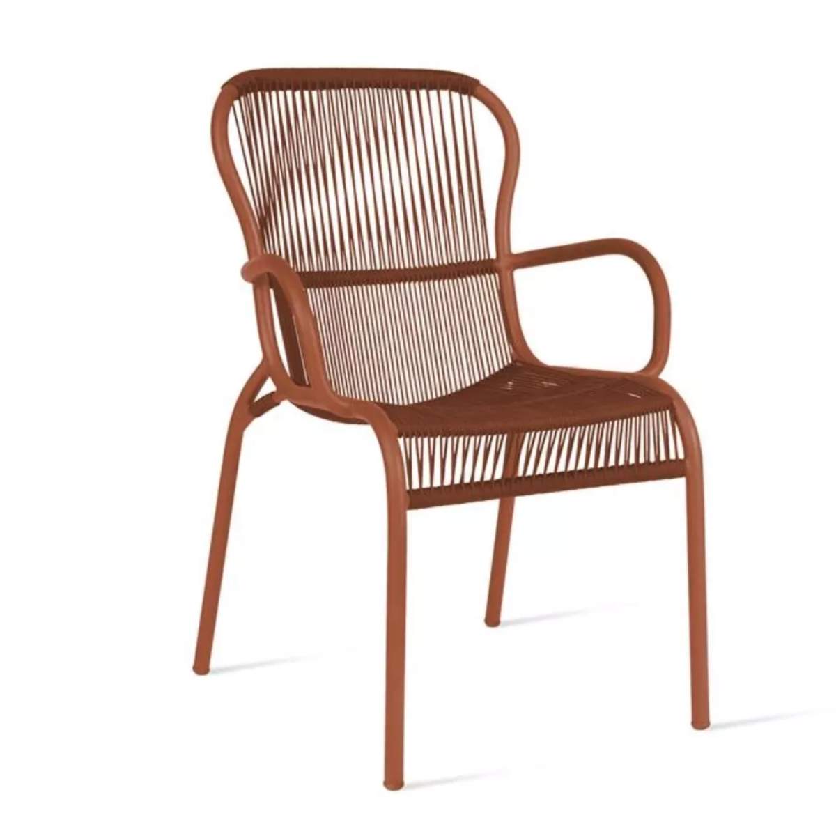 Vincent Shepherd Loop Dining Chair in Terracotta