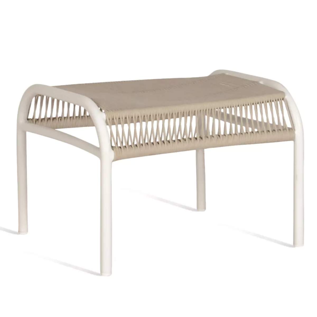 Vincent Shepherd Loop Footrest Beige White Stone