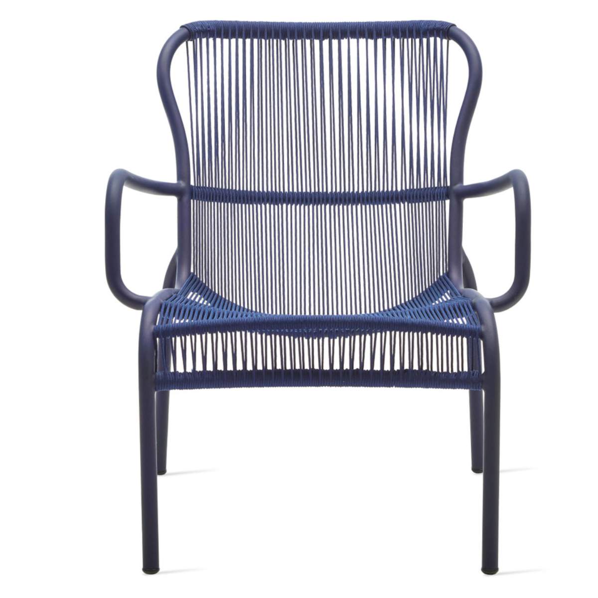 Vincent Shepherd Loop Lounge Chair Rope Indigo