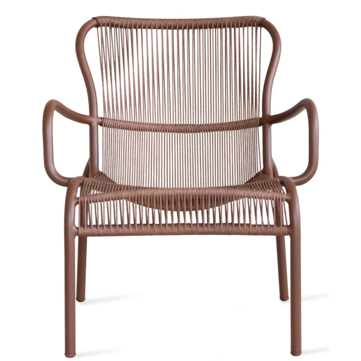 Vincent Shepherd Loop Lounge Chair Rust