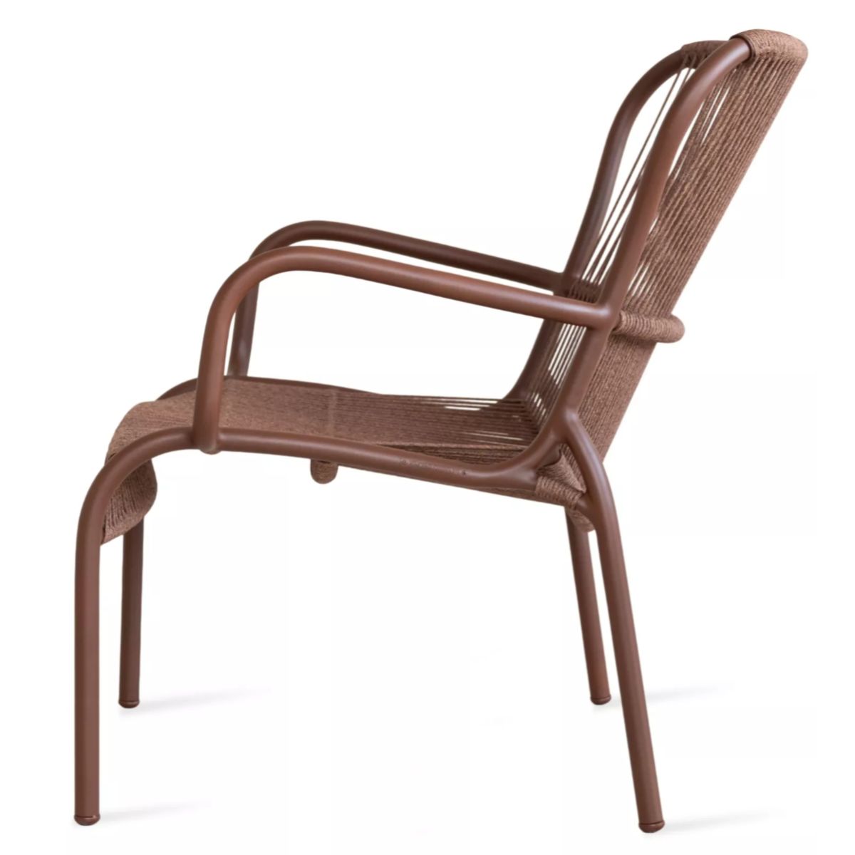 Vincent Shepherd Loop Lounge Chair Rust