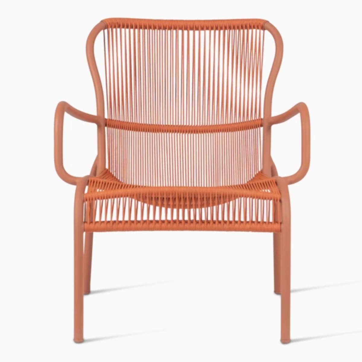 Vincent Shepherd Loop Lounge Chair Terracotta