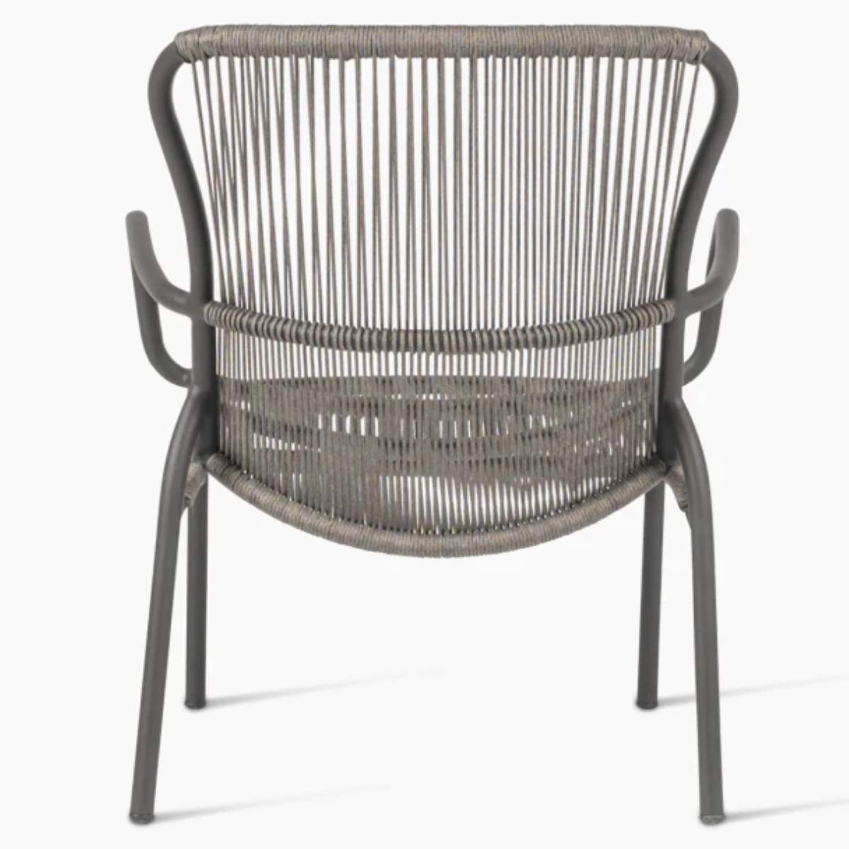 Vincent Shepherd Loop Lounge Chair in Fossil Grey