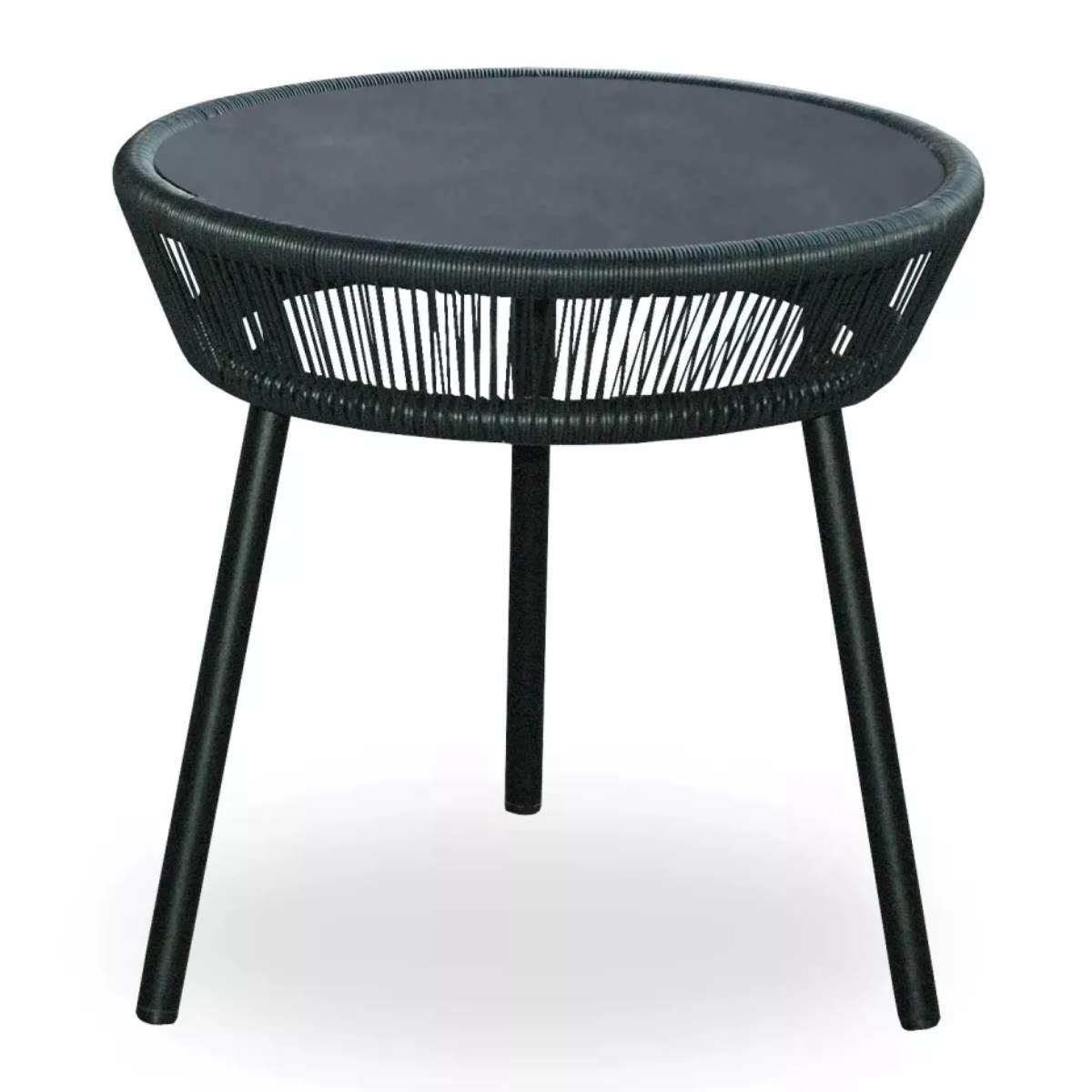 Vincent Shepherd Loop Side Table Black