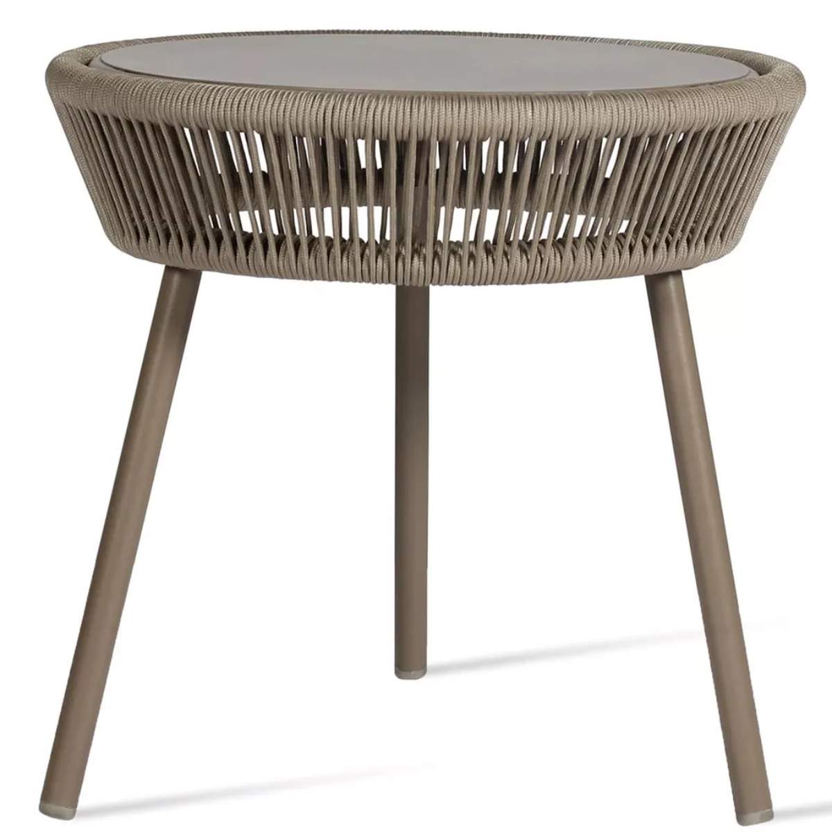 Vincent Shepherd Loop Side Table Taupe