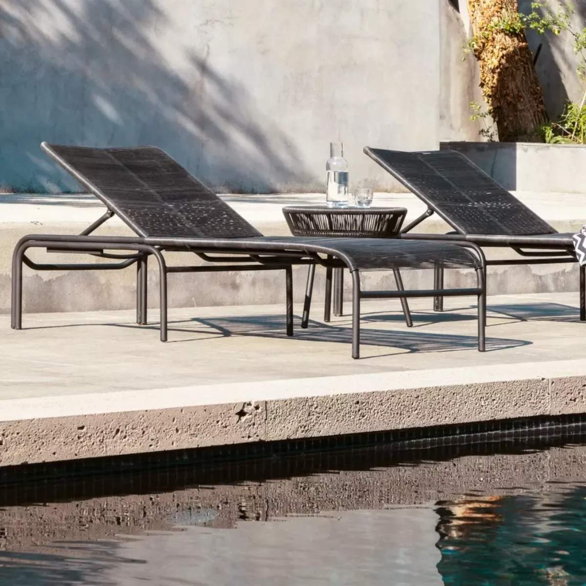 Vincent Shepherd Loop Sun Lounger | Rope | 3 Colours