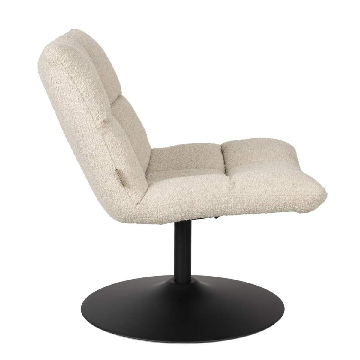 Dutch Bone Lounge Chair Bar Bouclé