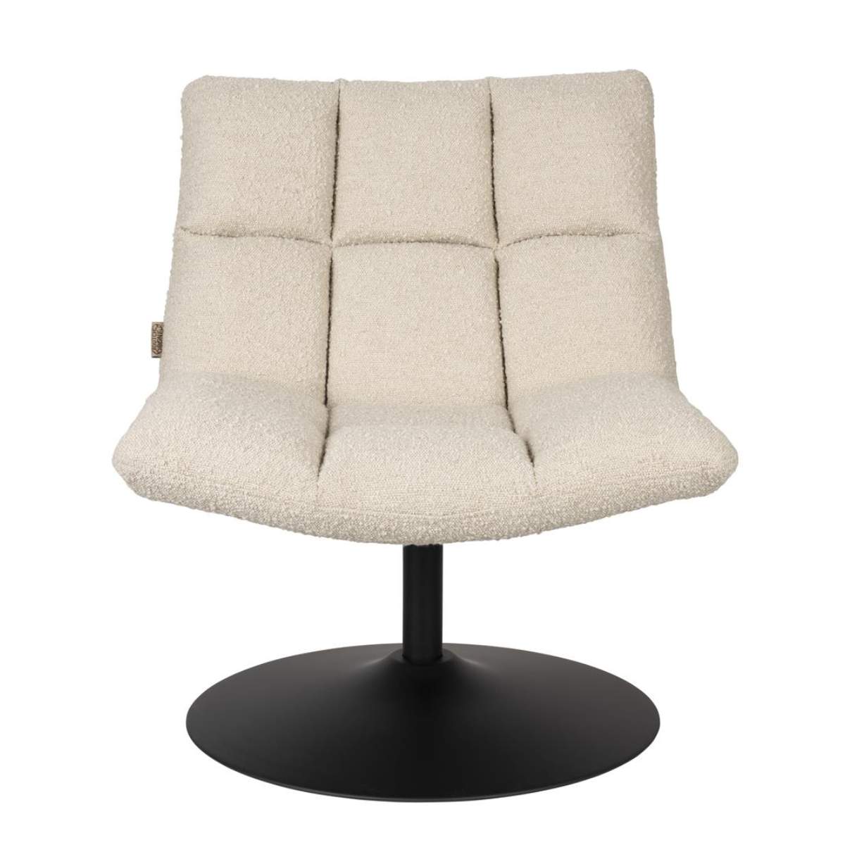 Dutch Bone Lounge Chair Bar Bouclé