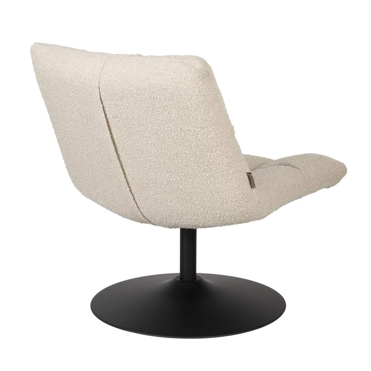 Dutch Bone Lounge Chair Bar Bouclé