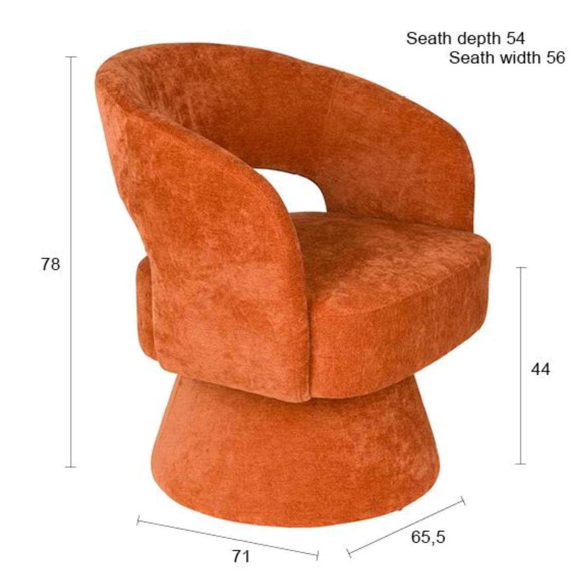 Beau&Co Lounge Chair Charina