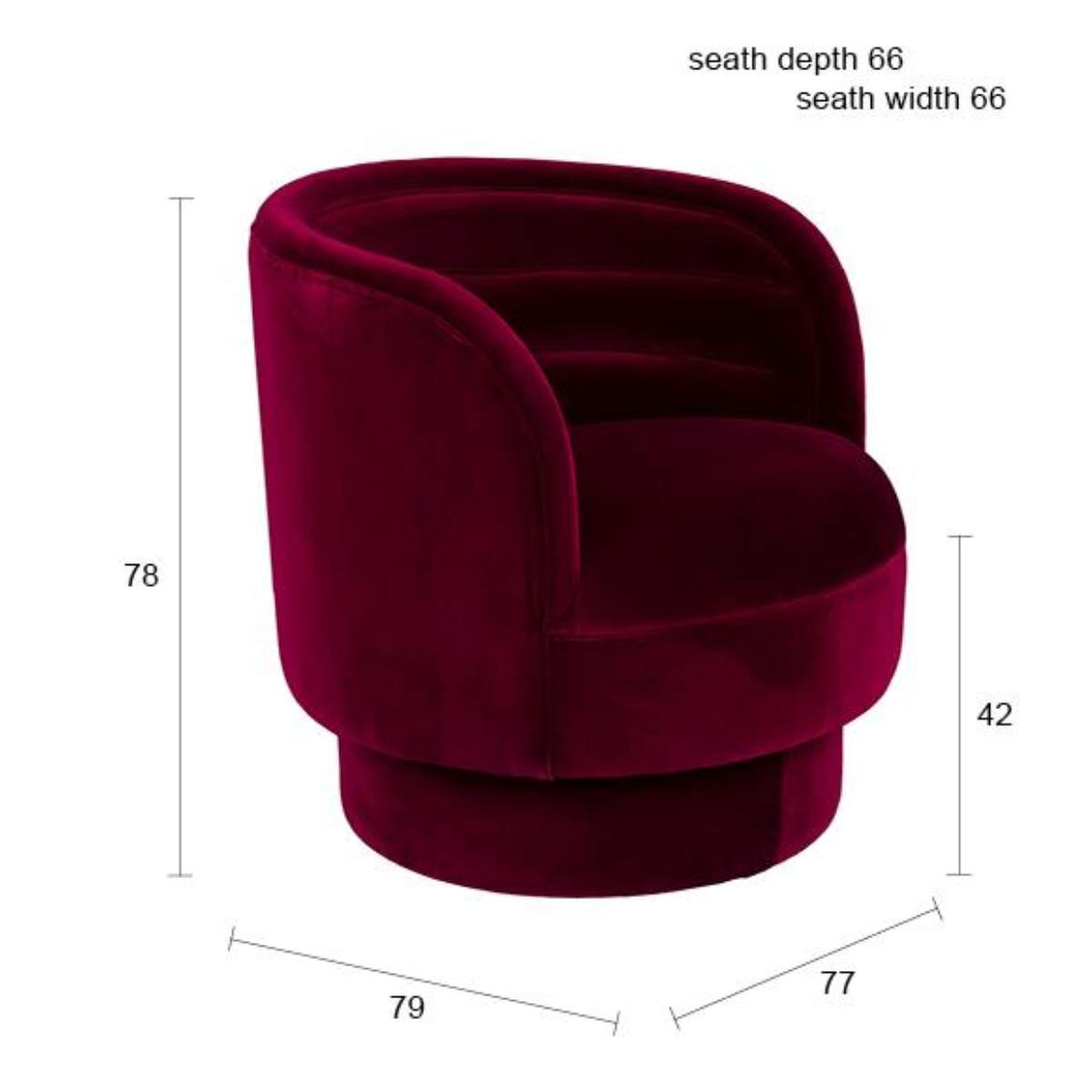 Dutch Bone Lounge Chair Dorothy
