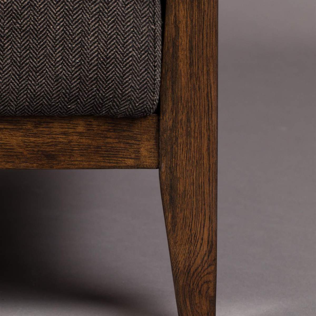 Dutch Bone Lounge Chair Duran Grey Fr