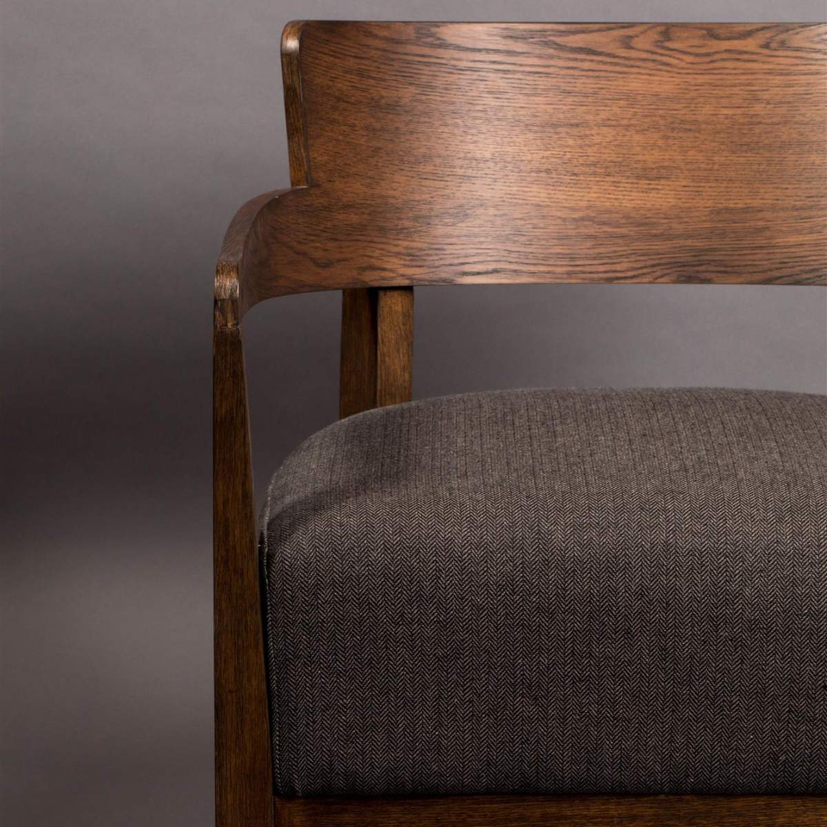 Dutch Bone Lounge Chair Duran Grey Fr