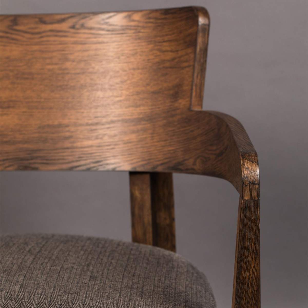 Dutch Bone Lounge Chair Duran Grey Fr