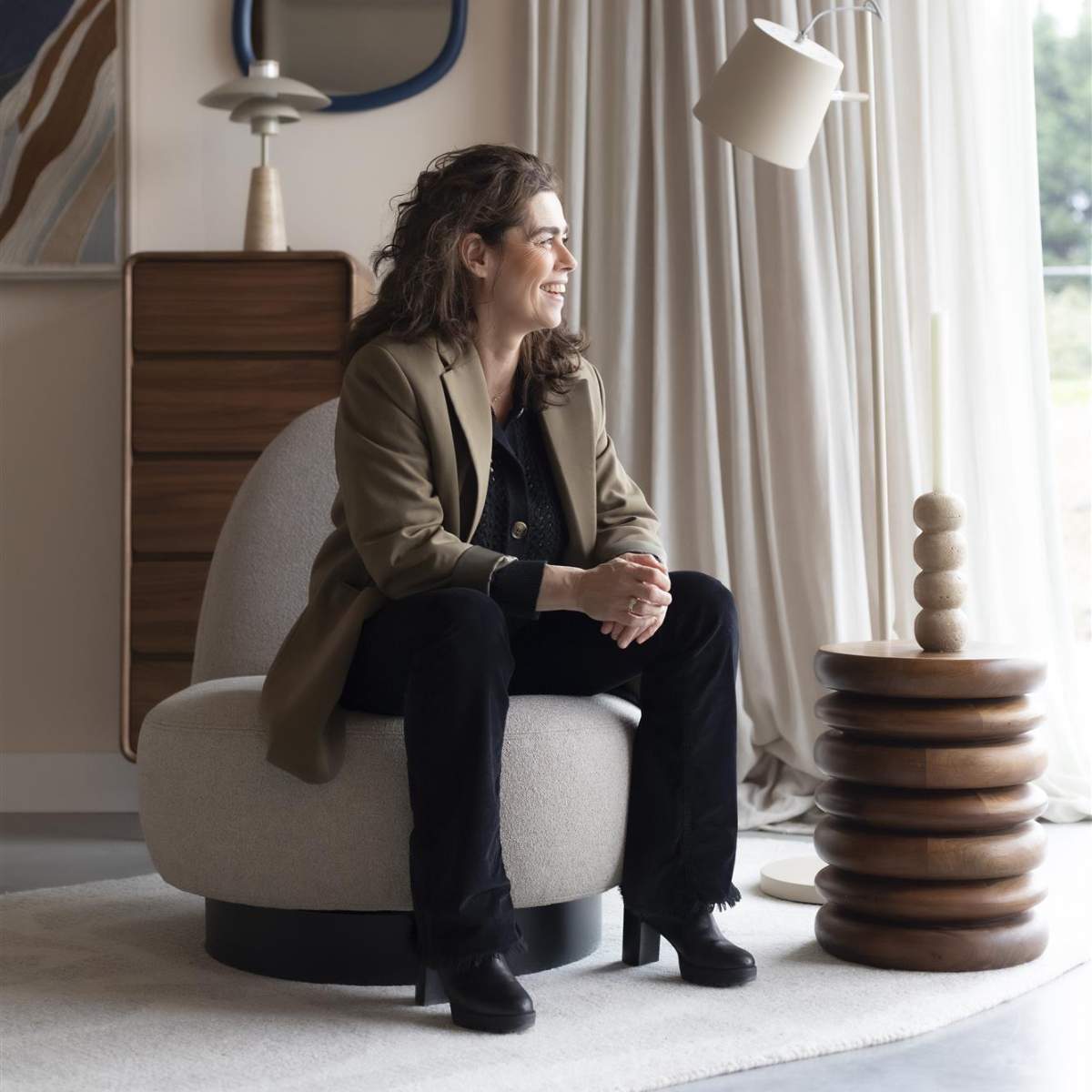 Zuiver Lounge Chair Eden