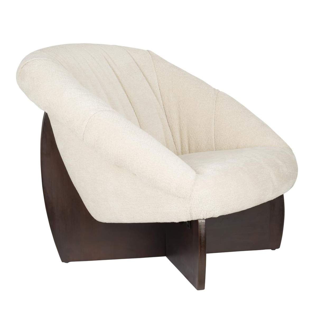 Dutch Bone Lounge Chair Emilius Beige