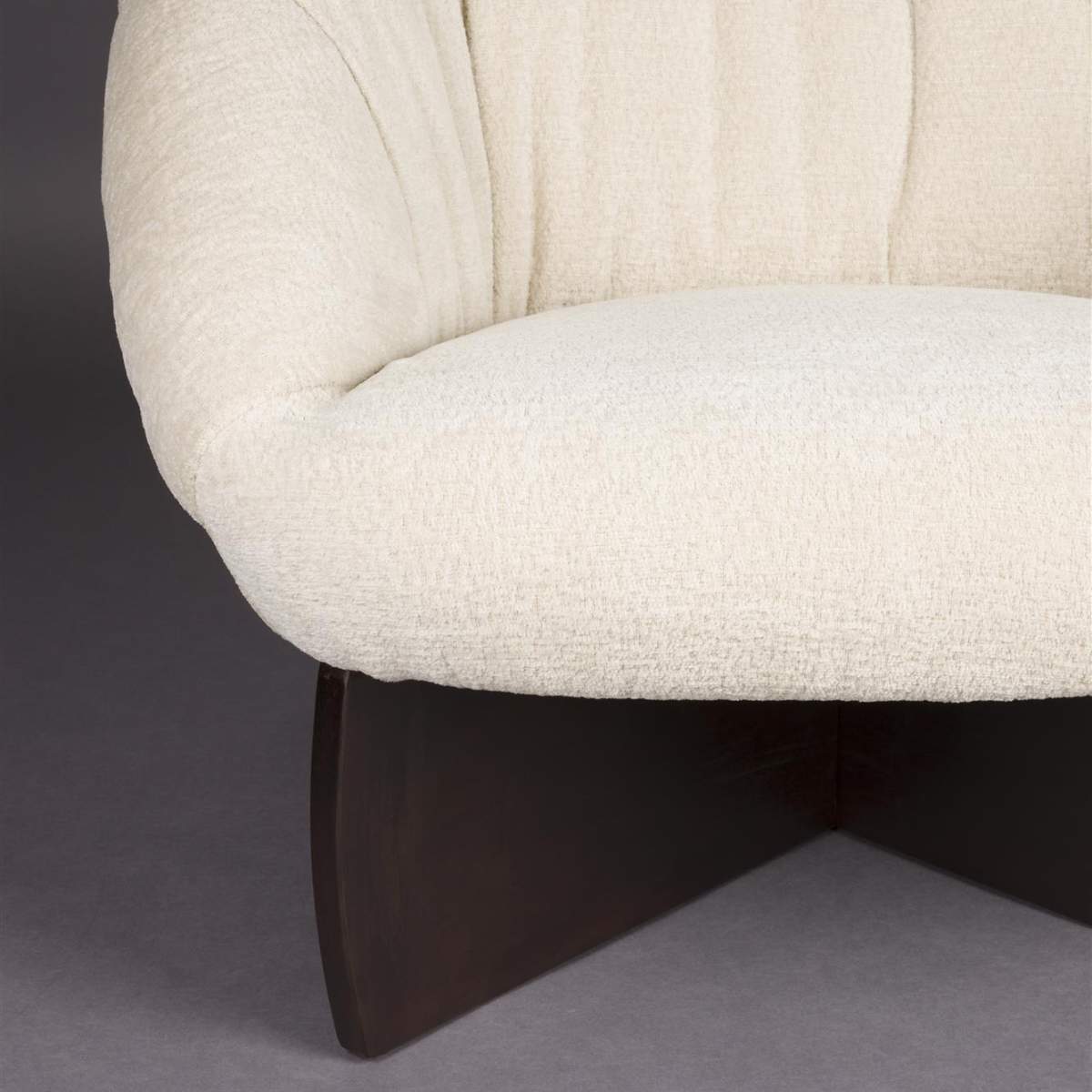 Dutch Bone Lounge Chair Emilius Beige