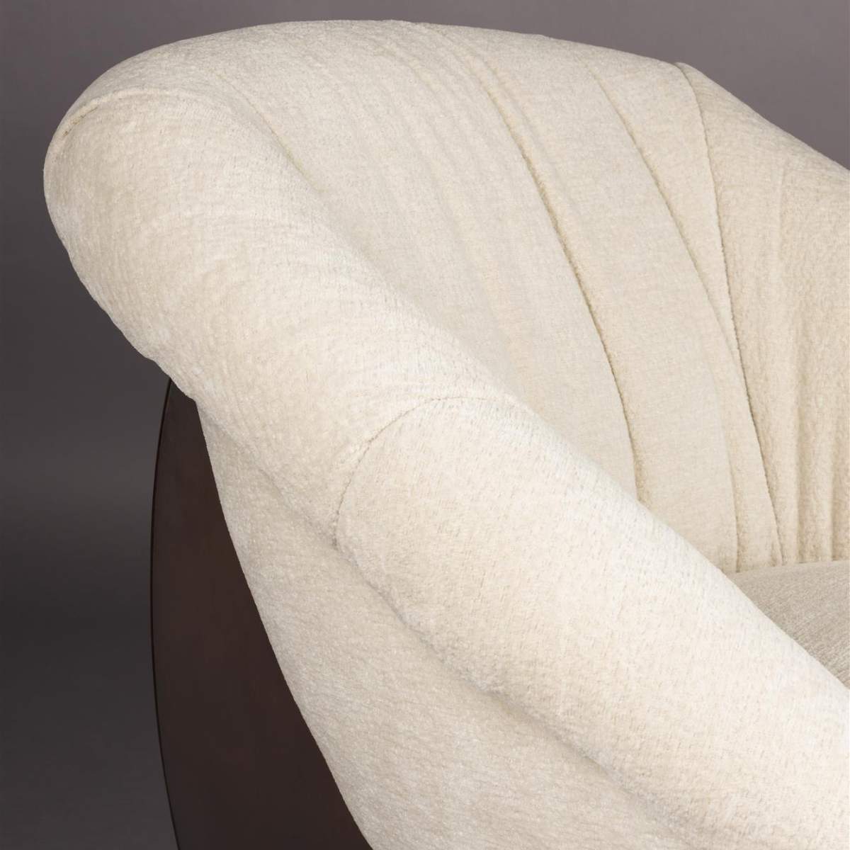 Dutch Bone Lounge Chair Emilius Beige