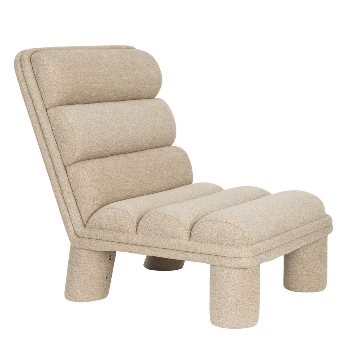 Dutch Bone Lounge Chair Fern Beige