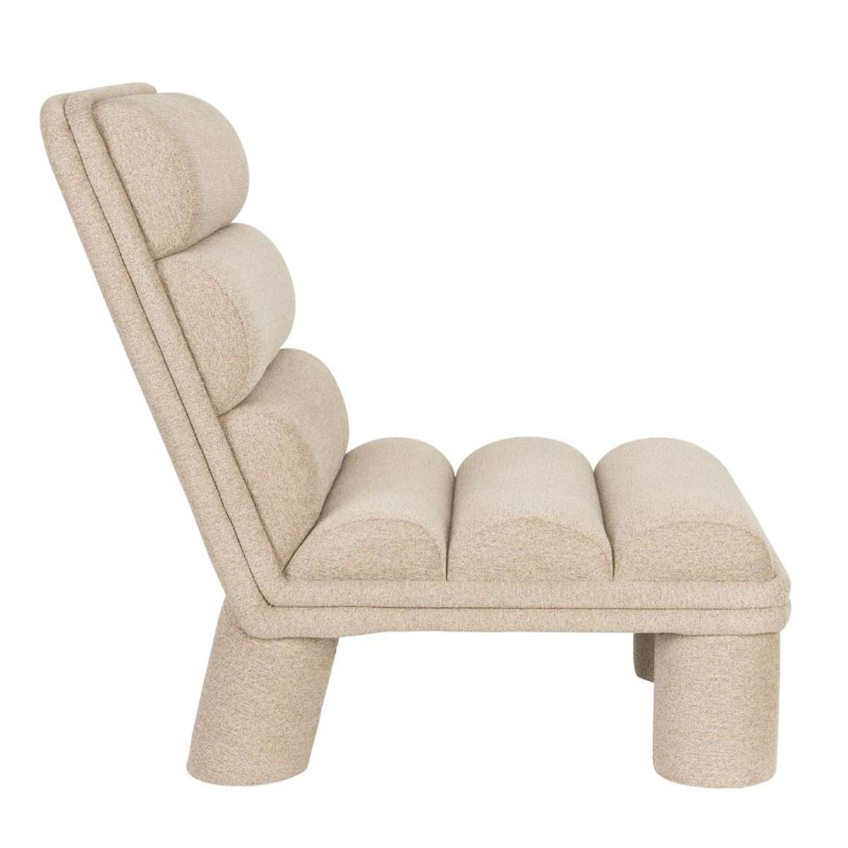 Dutch Bone Lounge Chair Fern Beige