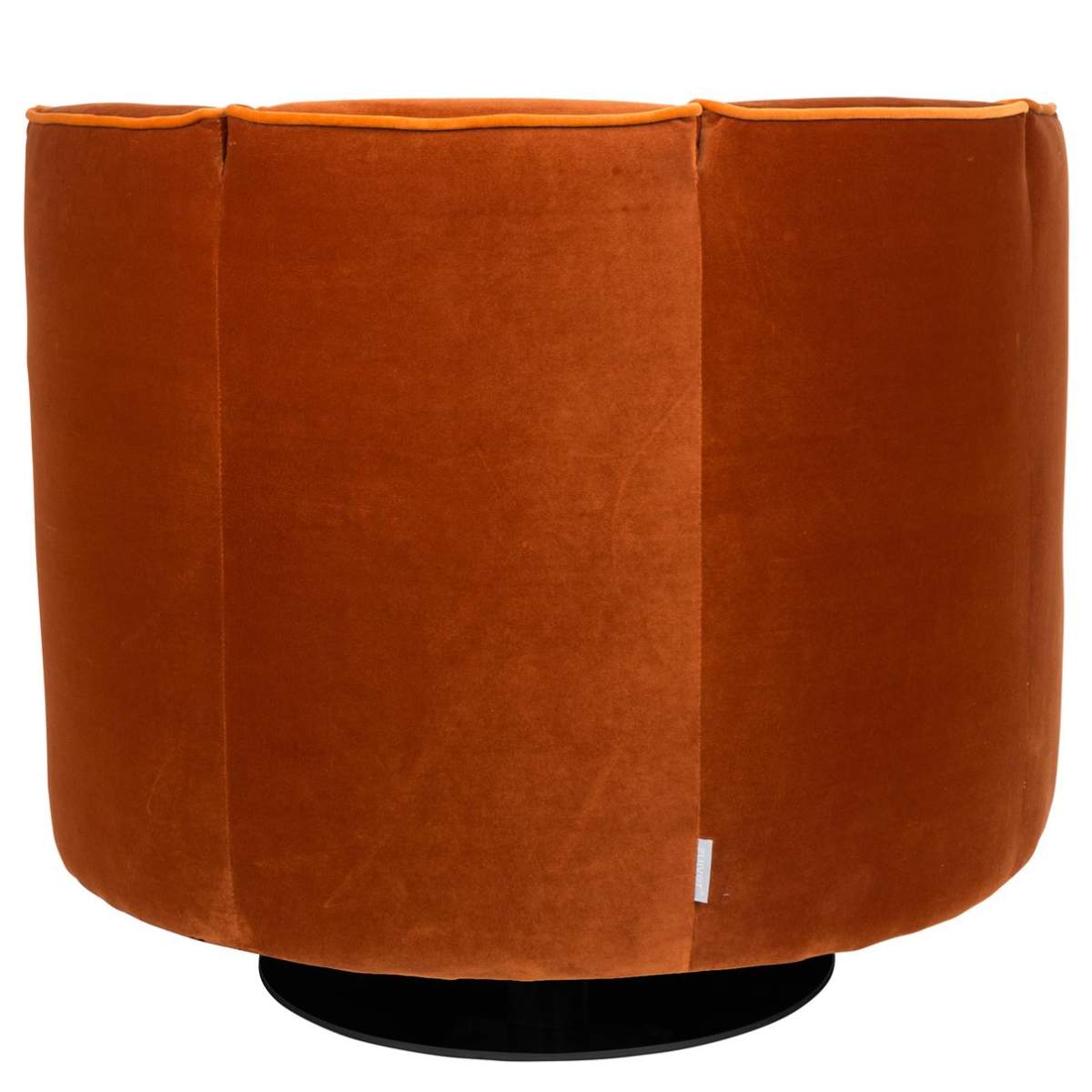 Dutch Bone Lounge Chair Flower Orange